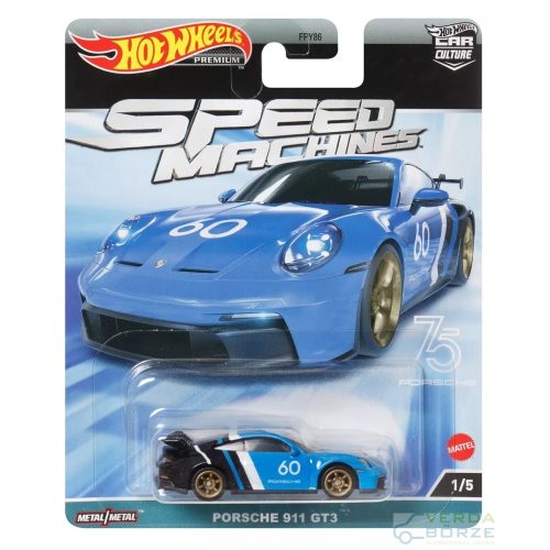 Hot Wheels Premium 911 GT3 Speed Machines