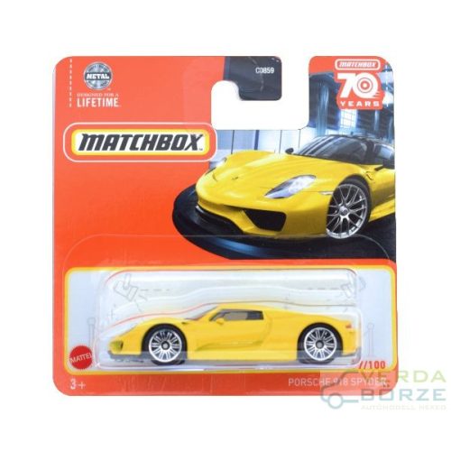 Matchbox Porsche 918 Spyder