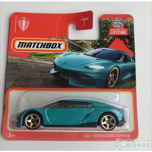 Matchbox 2021 Koenigsegg Gemera