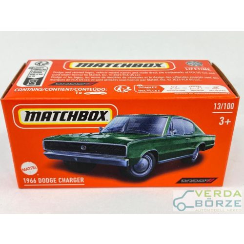 Matchbox Power Grabs 1966 Dodge Charger