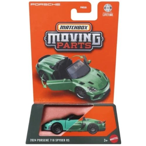 Matchbox Moving Parts - 2024 Porsche 718 Spyder RS