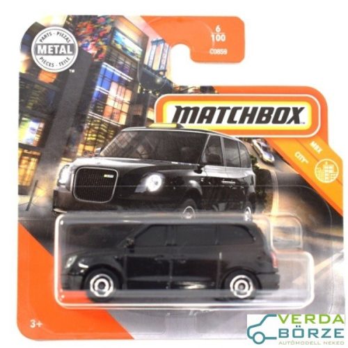Matchbox Levc TX Taxi (Bliszter szálítási karcos)