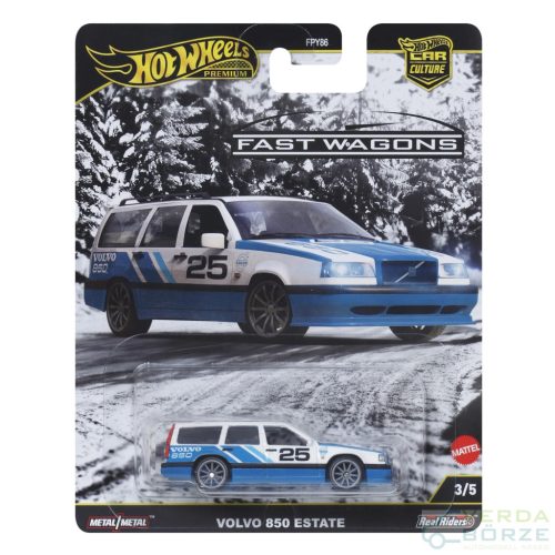 Hot Wheels Premium - Fast Wagons - Volvo 850 Estate