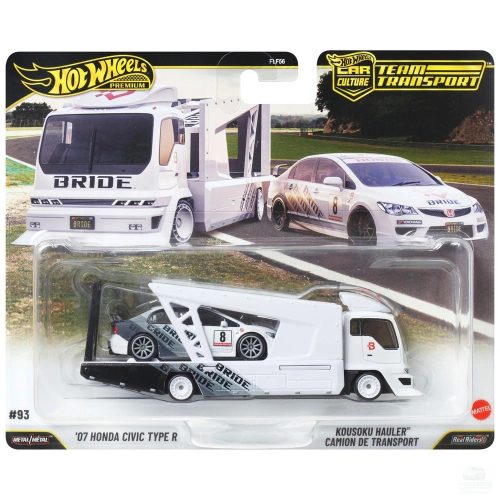 Hot Wheels Team Transport  #93 - '07 Honda Civic Type-R & Kousoku Hauler