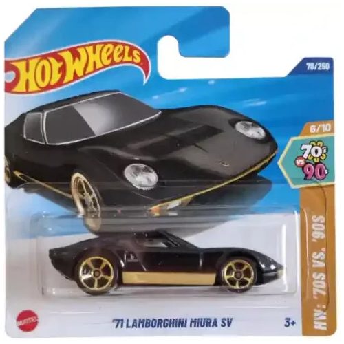 Hot Wheels '71 Lamborghini Miura SV