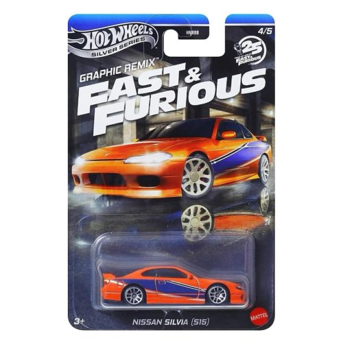 Hot Wheels Silver Series - F&F Graphic Remix - Nissan Silvia (S15)