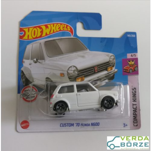 Hot Wheels Custom '70 Honda N600 (Hátulján vonalkódos ármatrica!)