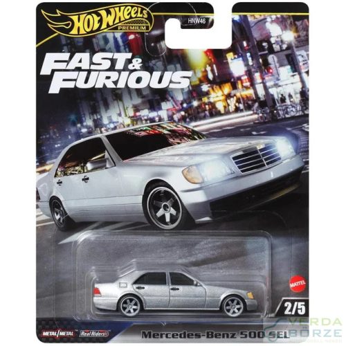 Hot Wheels Premium Fast & Furious Mercedes-Benz 500 Sel