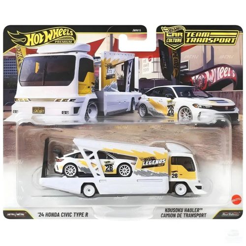  Hot Wheels Team Transport '24 Honda Civic Type-R & Kousoku Hauler (Legends Tour Exclusive)