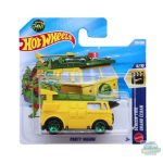 Hot Wheels TMNT Party Wagon – Sárga–Zöld – 2026