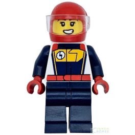 Lego Cty1711 Race Car Driver Minifigura Lego Cty1711 Race Car Driver Minifigura