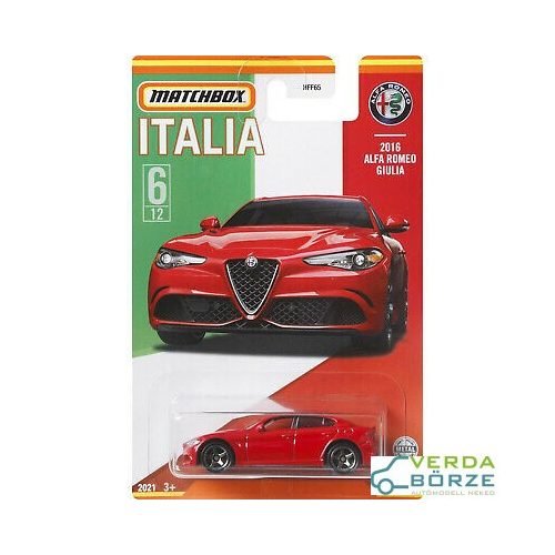 Matchbox  2016 Alfa Romeo Giulia