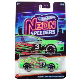 Hot Wheels Neon Speeders - 2008 Lancer Evolution
