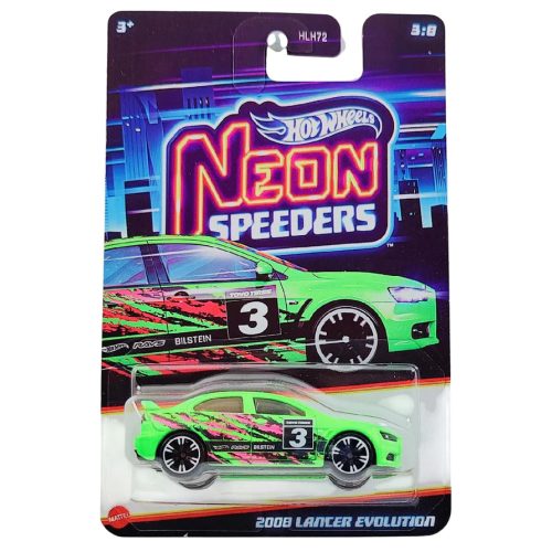 Hot Wheels Neon Speeders - 2008 Lancer Evolution