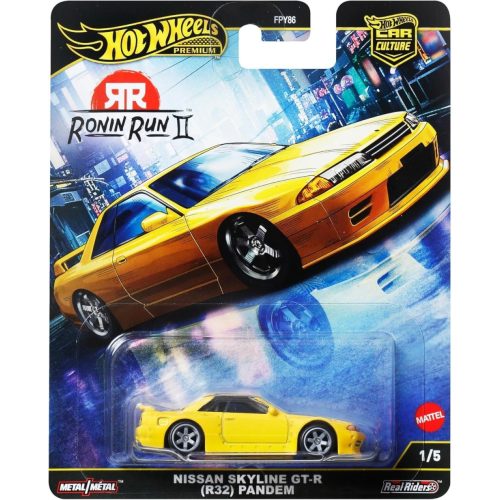 Hot Wheels Premium - Ronin Run 2 - Nissan Skyline GT-R (R32) Pandem