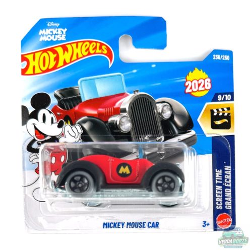 Hot Wheels Mickey Mouse Car – Piros – 2026