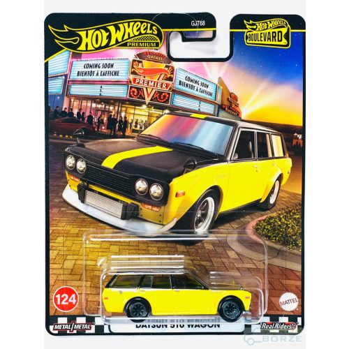 Hot Wheels Premium Boulevard - 124 - Datsun 510 Wagon