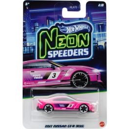Hot Wheels Neon Speeders - 2017 Nissan GT-R (R35) 