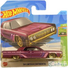 Hot Wheels '64 Lincoln Continental (Bliszter hátulján matrica!)   Hot Wheels '64 Lincoln Continental (Bliszter hátulján matrica!)