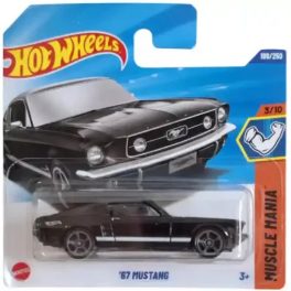   Hot Wheels '67 Ford Mustang (Akasztónál pici gyűrődés!)