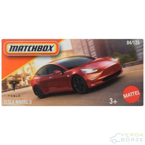 Matchbox Power Grabs Tesla Model 3