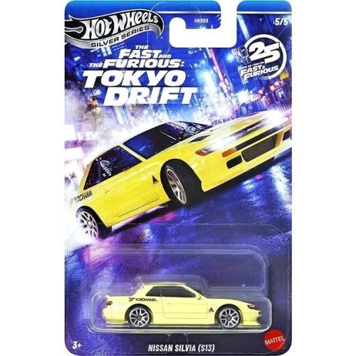 Hot Wheels - Silver Series - Fast & Furious Tokio Drift - Nissan Silvia S13