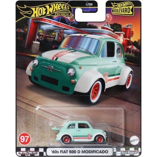 Hot Wheels Premium Boulevard 97 - '60 Fiat500 D Modificado