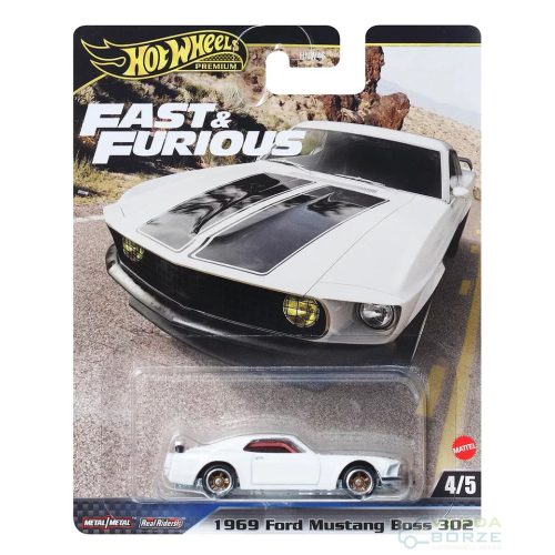 Hot Wheels Premium 1969 Ford Mustang Boss 302