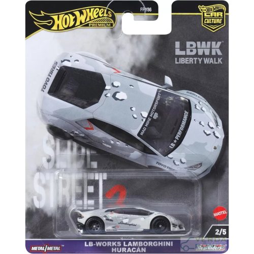 Hot Wheels Premium Silde Street2 LB-Works Lamborghini Huracan