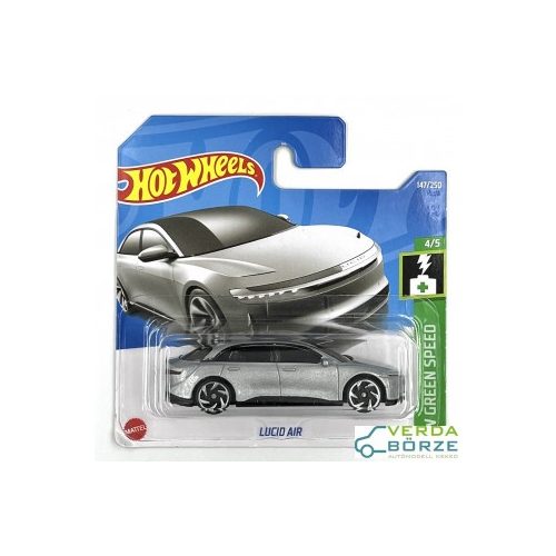 Hot Wheels Lucid Air (Hátulján vonalkódos ármatrica!)