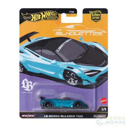 Hot Wheels Premium Silhouettes LB-Works McLaren 720S