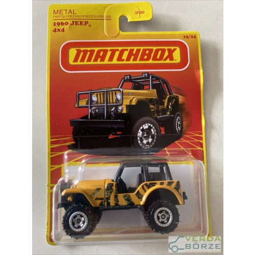 Matchbox Target Exclusive Retro Series 1960 Jeep 4x4