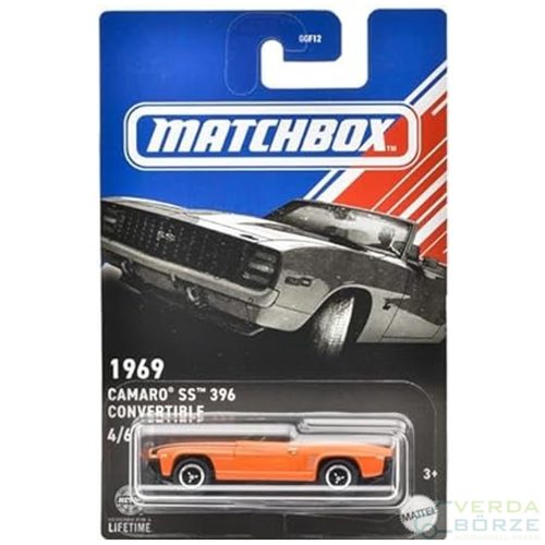 Matchbox 1969 Camaro SS 396 Convertible