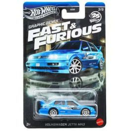   Hot Wheels Silver Series - F&F Graphic Remix -  Volkswagen Jetta MK3