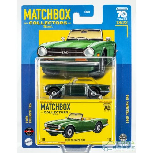 Matchbox Collectors - 1969 Triumph TR6