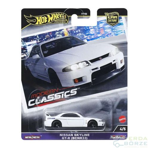 Hot Wheels Premium Nissan Skyline GT-R (BCNR33)