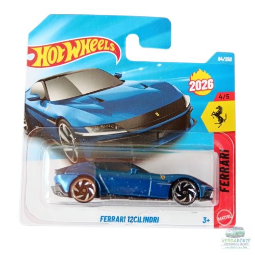 Hot Wheels Ferrari 12Cilindri - Kék - 2026