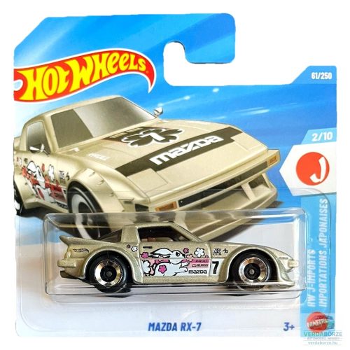 Hot Wheels Mazda Rx-7 -2026 Aranymetál
