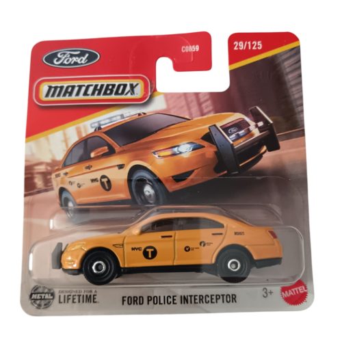 Matchbox Ford Police Interceptor 