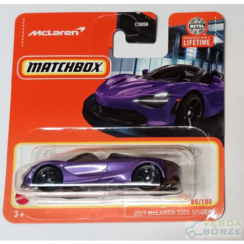 Matchbox 2019 McLaren 720S Spider 2024!