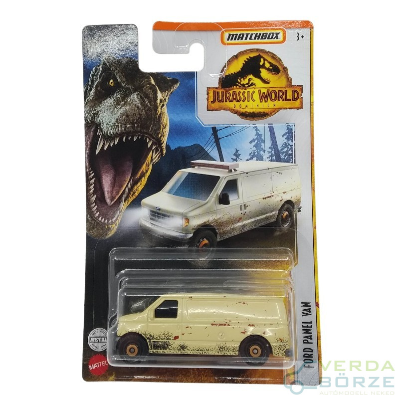 Matchbox Jurassic World Ford Panel Van Aut Modell Neked