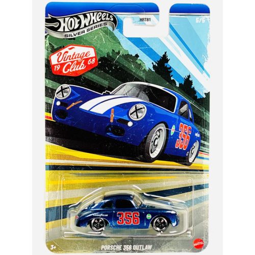 Hot Wheels Silver Series - Vintage Club - Porsche 356 Oatlaw