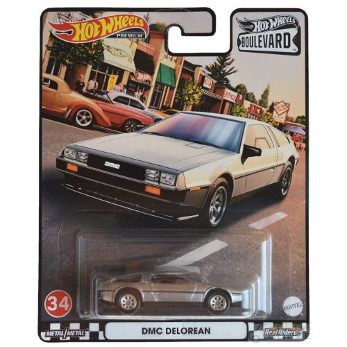 Hot Wheels Premium Boulevard 34 DMC Delorean