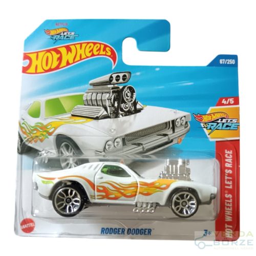 Hot Wheels Rodger Dodger Let's Race!