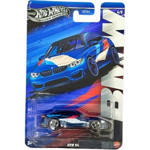 Hot Wheels BMW M4 – Sötétkék – 2025 (Bliszteren gyűrődés+ a hátulján matrica!)