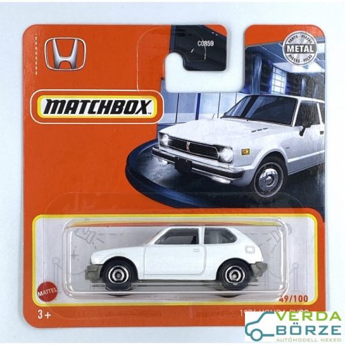 Matchbox Honda CVCC (Blisteren gyűrödés!)