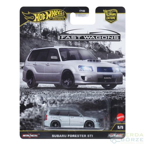 Hot Wheels Premium -Fast Wagons - Subaru Forester STi