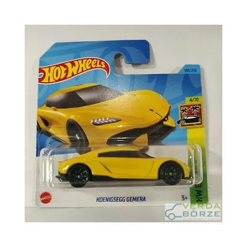 Hot Wheels Koenigsegg Gemera (Bliszteren gyűrödések!)