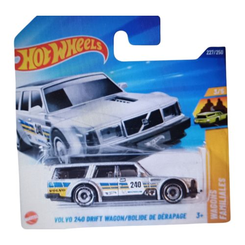 Hot Wheels Volvo 240 Drift Wagon Bolide De Dérapage  (Akasztónál gyűrődés!)