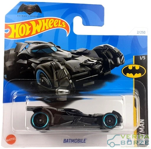 Hot Wheels Batmobile 2024! (Kék szélvédő) Autómodell Neked